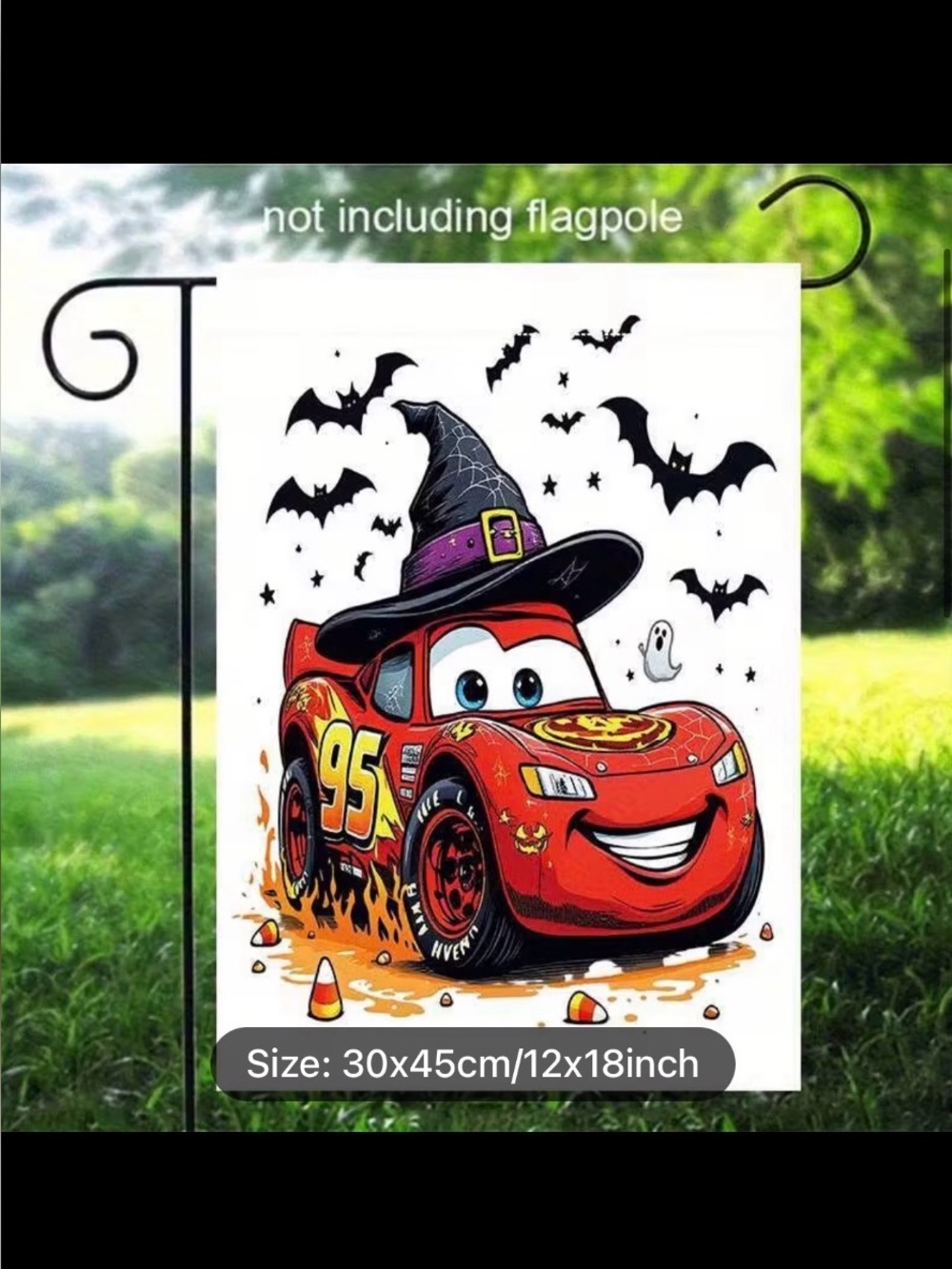 Halloween Cars Flag - Picture 8 of 8